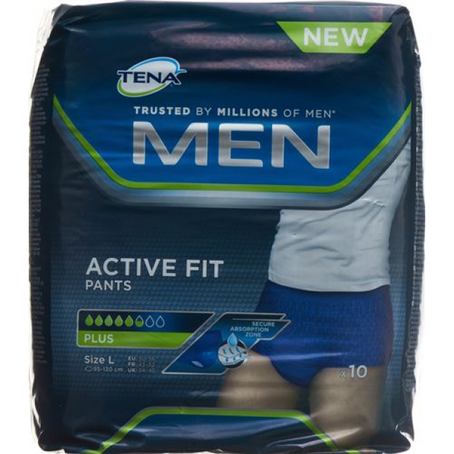 TENA MEN ACTIVE FIT PANTS