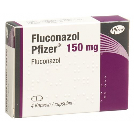 Флуконазол Пфайзер 150 мг 4 капсулы