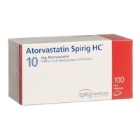 Аторвастатин Спириг 10 мг 100 таблеток покрытых оболочкой 