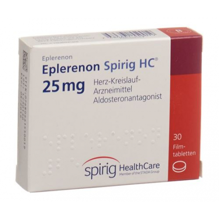 Эплеренон Спириг 25 мг 30 таблеток покрытых оболочкой