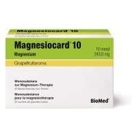 Magnesiocard 10 mmol Grapefruit 20 X 5 g Granulat