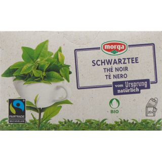 MORGA Schwarztee m/H Bio Fairtrade Knospe