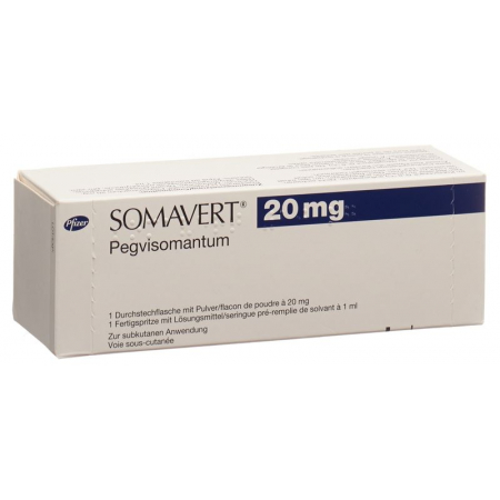 SOMAVERT Dry Sub 20 мг c растворителем (Фертспр)